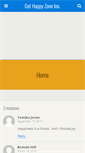 Mobile Screenshot of gethappyzone.com